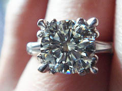 Diamond Solitaire Engagement Ring